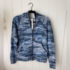 Lululemon Scuba Hoodie Light Cotton Rare Color-Way Springscape Multi 10
